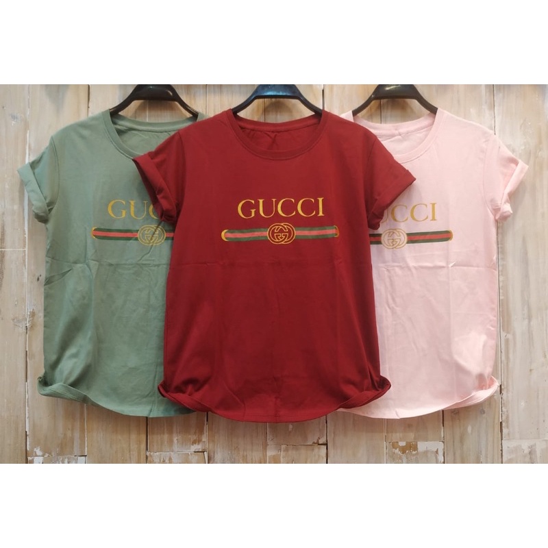 Kaos Tumblr Tee Branded Wanita T Shirt O neck Kaos Katun Wanita