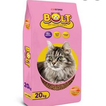 BOLT CAT SALMON 20KG | PAKAN KERING KUCING