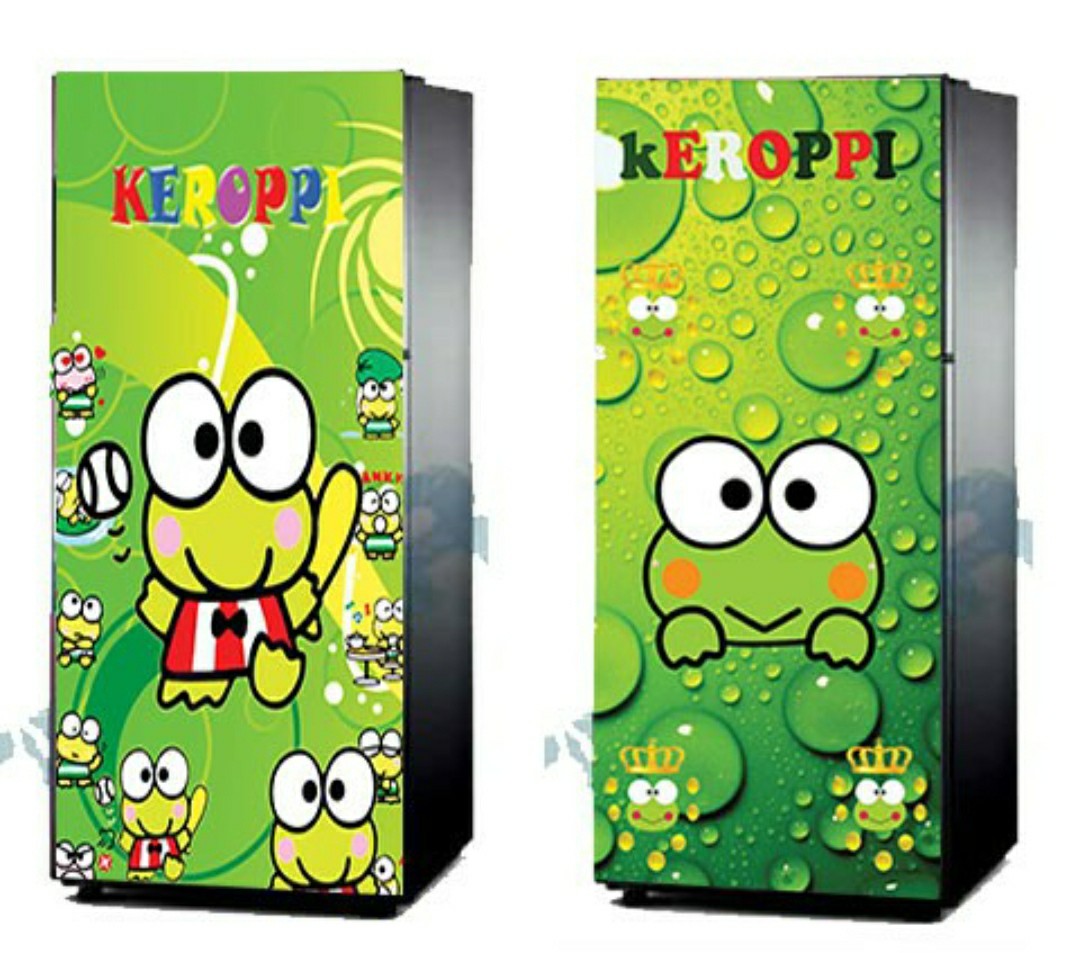 Stiker Kulkas 1 Pintu Motif