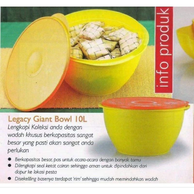 legacy bowl 10liter