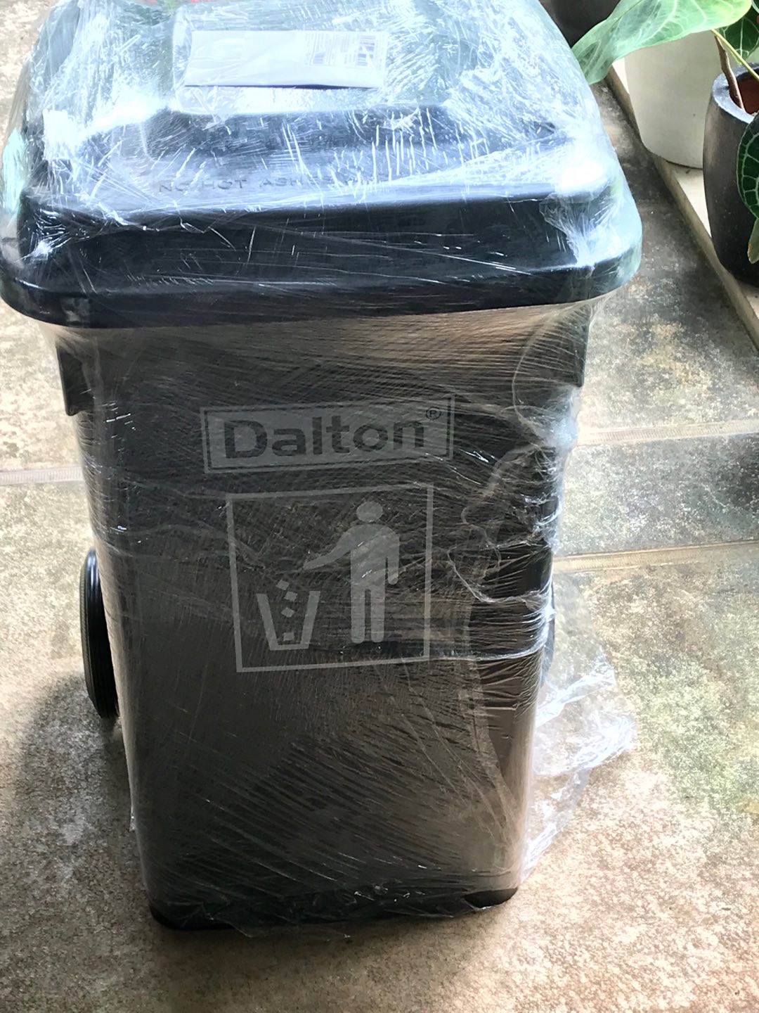Tempat Sampah 100 Liter  Hdpe Plastik ( Bahan Tebal 100% )   Dalton