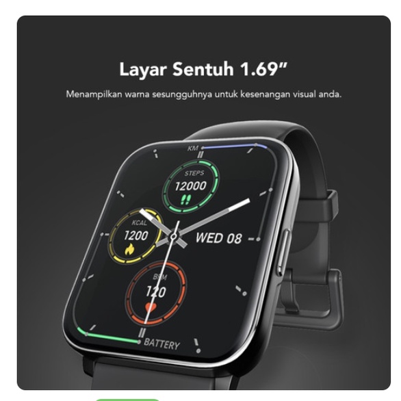 Heyplus Watch Air Smartwatch | Jam Tangan Pria Wanita Waterproof Garansi 1 Tahun