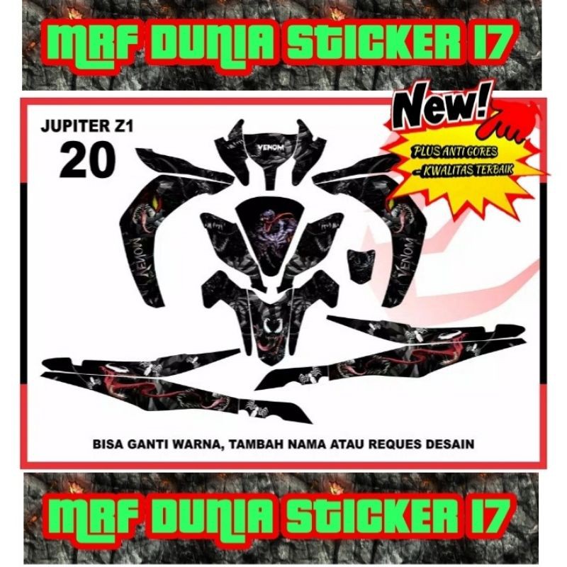 Sticker decal Jupiter Z1 Full Body Striping Jupiter Z1 Sticker Jupiter Z1 Sticker Jupiter Z1 20