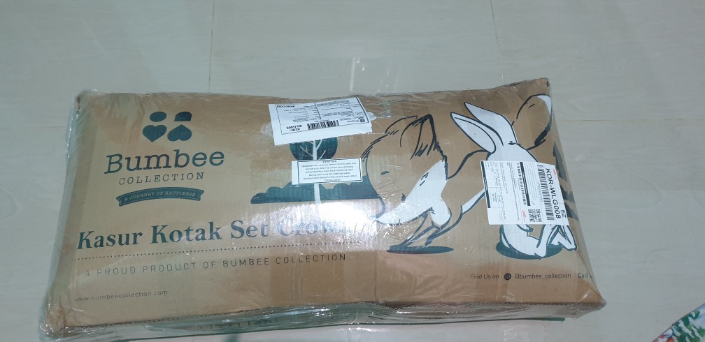 Mini Kasur Kotak Set Kelambu Katun Catra Jepang Sutra Toyobo Custom Motif Preorder Bumbee