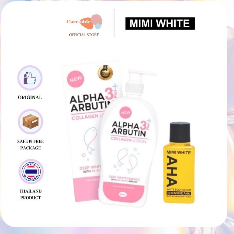frx60 [DUET MAUT] Alpha Arbutin 3+ Lotion & Mimi Aha White Body Serum ..