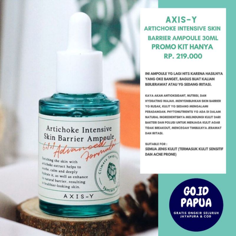 axis y artichoke ampoule review reddit