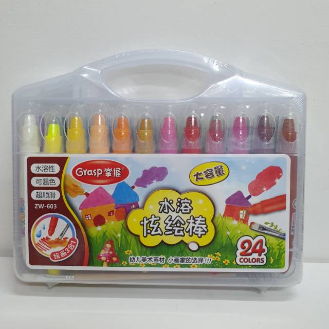 

Oil pastel / crayon Grasp 24 wrn