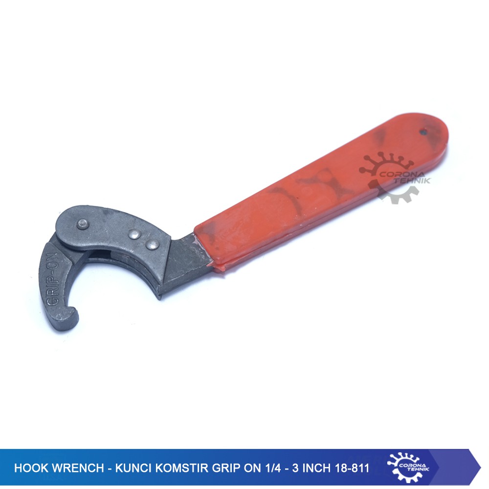 Hook Wrench - Kunci Komstir Grip On 1/4 - 3 Inch 18-811