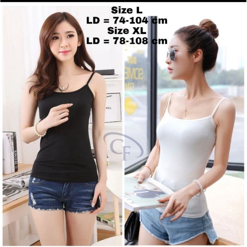 6 PCS/Beee_91/Tank top Wanita lusinan/ Singlet Wanita Tali Kecil Art 200