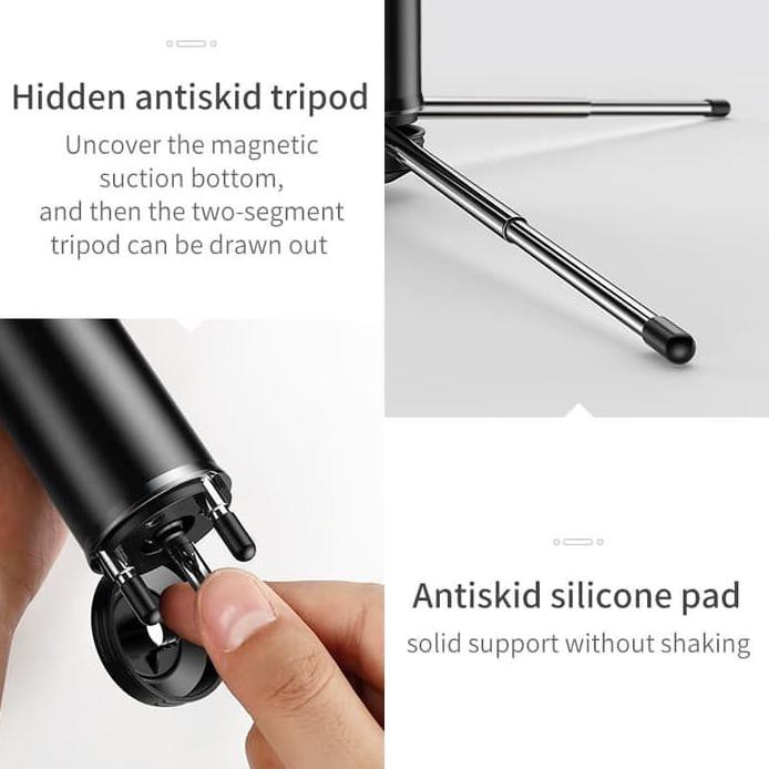 BASEUS SELFIE STICK | TONGSIS BLUETOOTH SHUTTER TRIPOD HOLDER