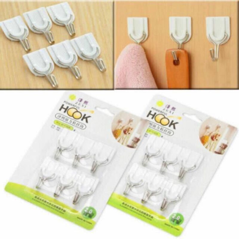 Hook Gantungan 6 pcs