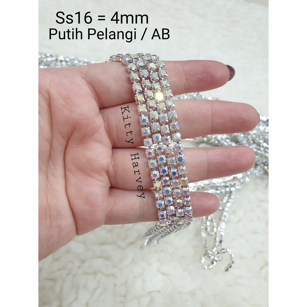 Diamond string ss16 / 4mm