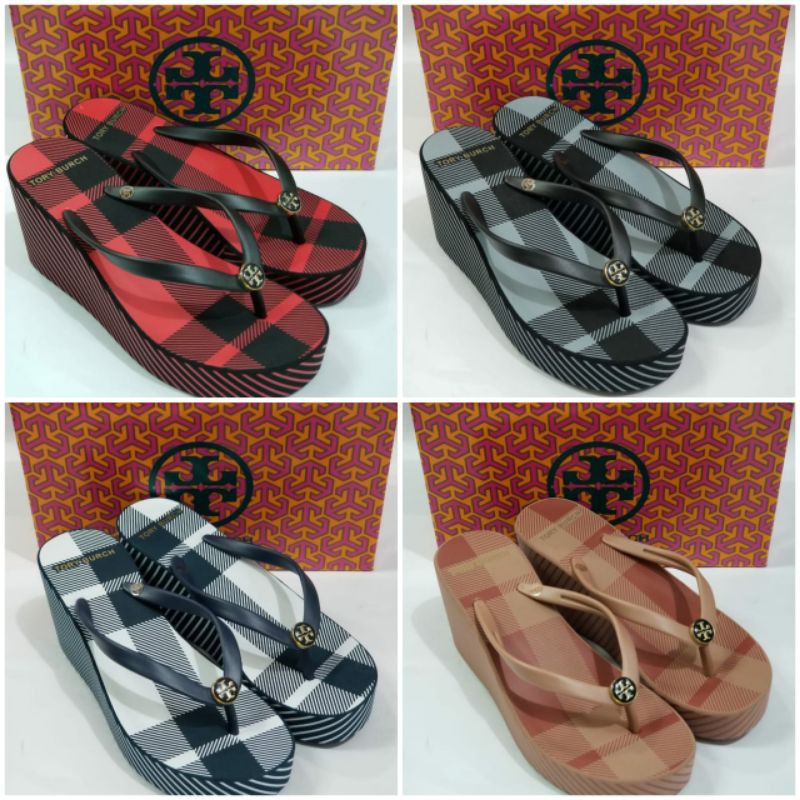 Sandal tory burch wedges 7cm