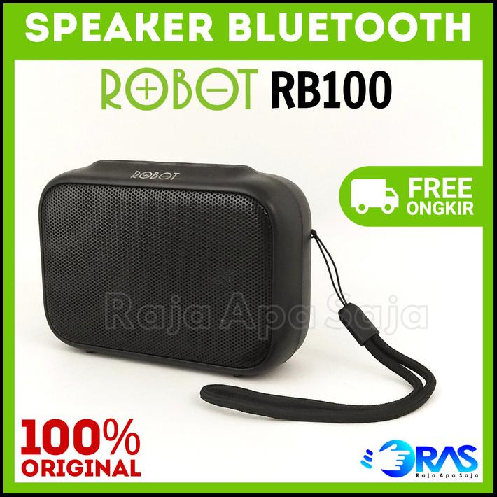 Speaker Robot Rb100 Dots Bluetooth Portable Speker Spiker Music Box