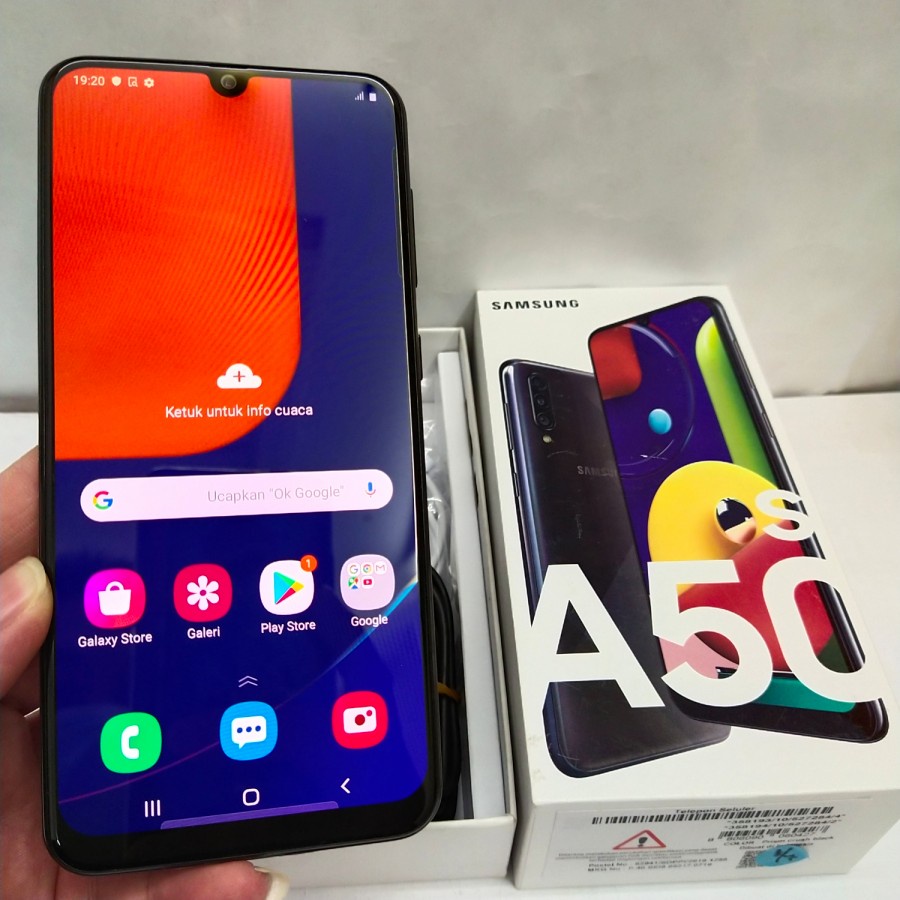 HP MURAH  SAMSUNG A50S Ram 6GB 128GB SECOND BEKAS FULLSET