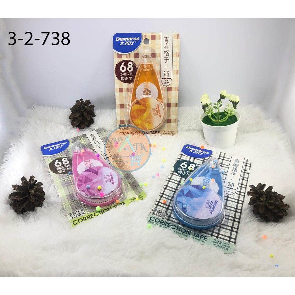 

Correction tape stipo kertas tip ex DMS 425 Daimarse