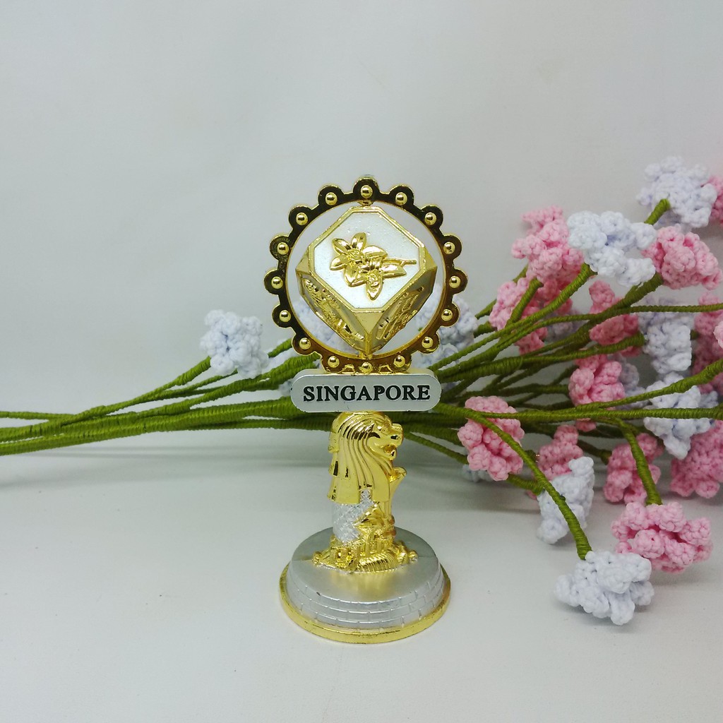 Souvenir Singapura hiasan