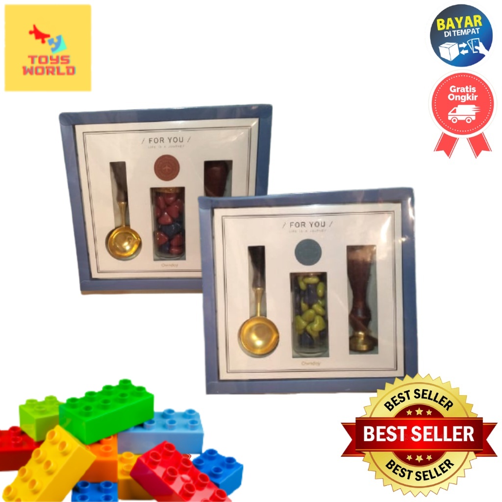 

Wax stamp / Stample wax set / Diy gift wax stamp / Stample lilin 14050008
