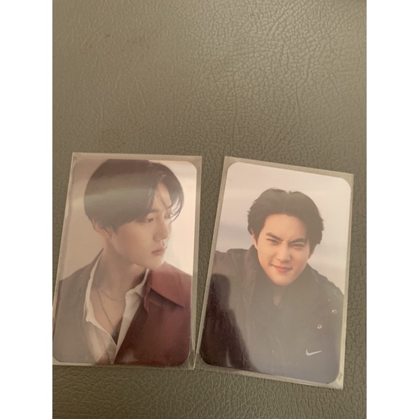 photocard yizhiyu suho rare photocard suho rare