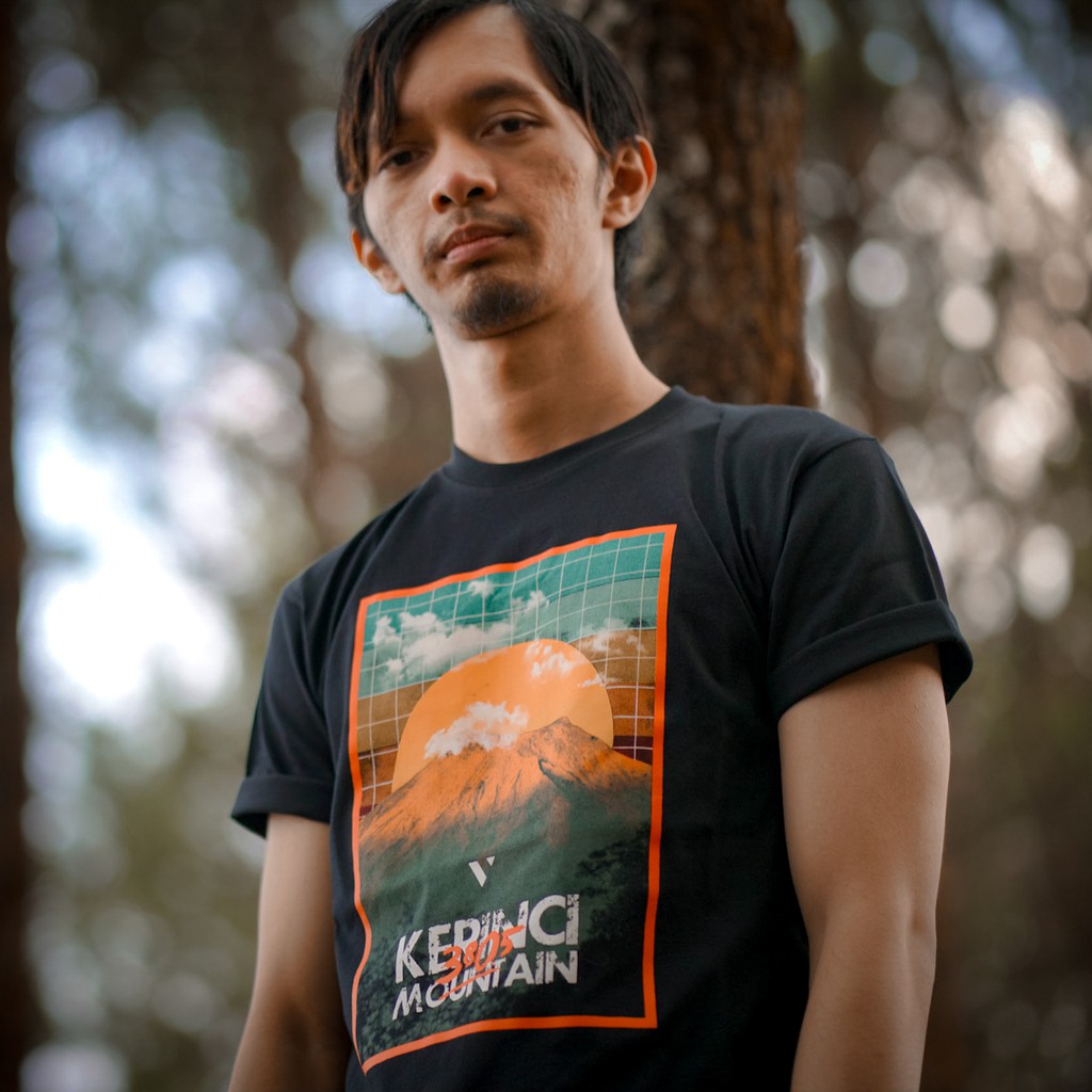Kerinci Mountain Vuxor T-Shirt Black