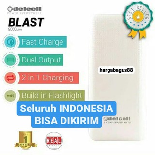 Powerbank Delcell Blast Power bank 9000 mAh RealCapacity