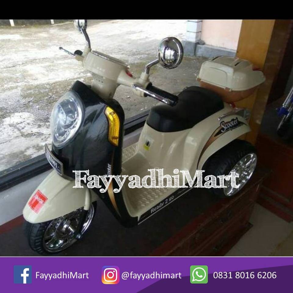 Motor Motoran Mainan Anak Aki Scoopy