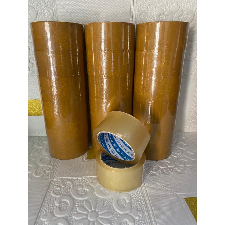 

Lakban Coklat/Bening Jumbo Roll Besar