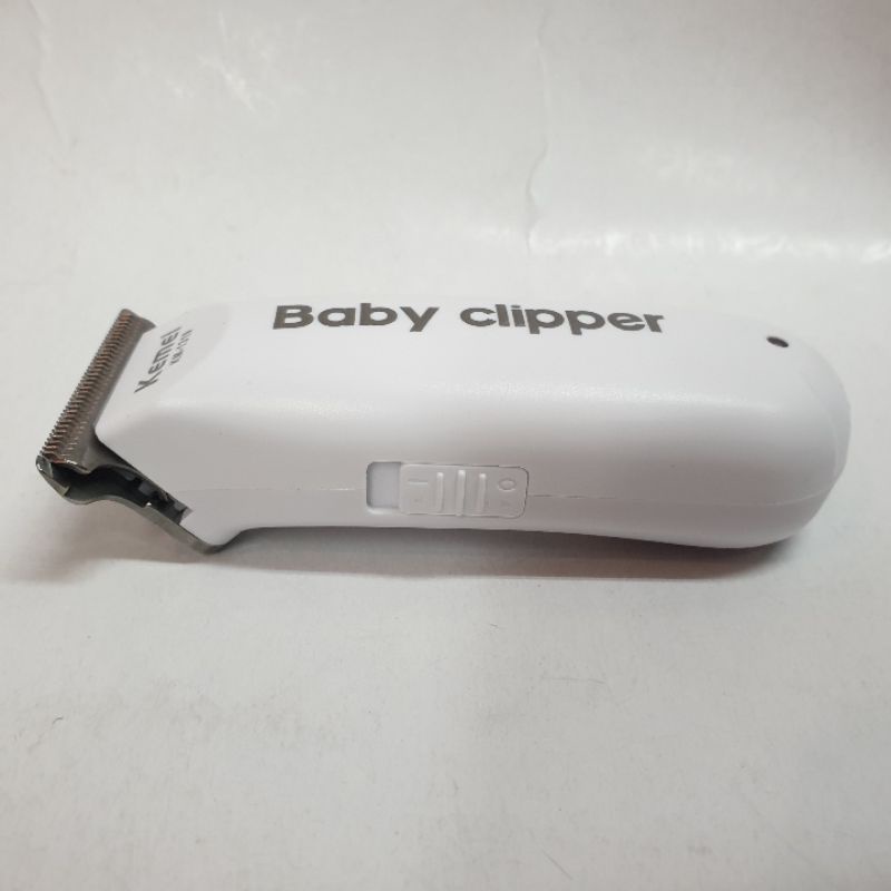 Alat mesin Cukur Rambut Bayi Elektrik Shaver Trimmer km1319 potong cas bayi