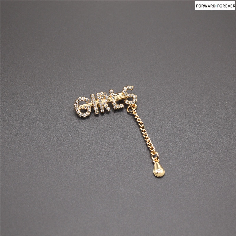 Vintage fashion scarf buckle ladies brooch M70005
