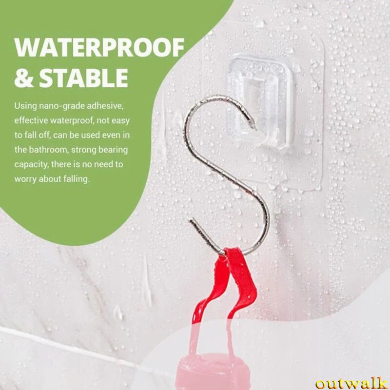 Double-sided Adhesive Wall Hooks OW