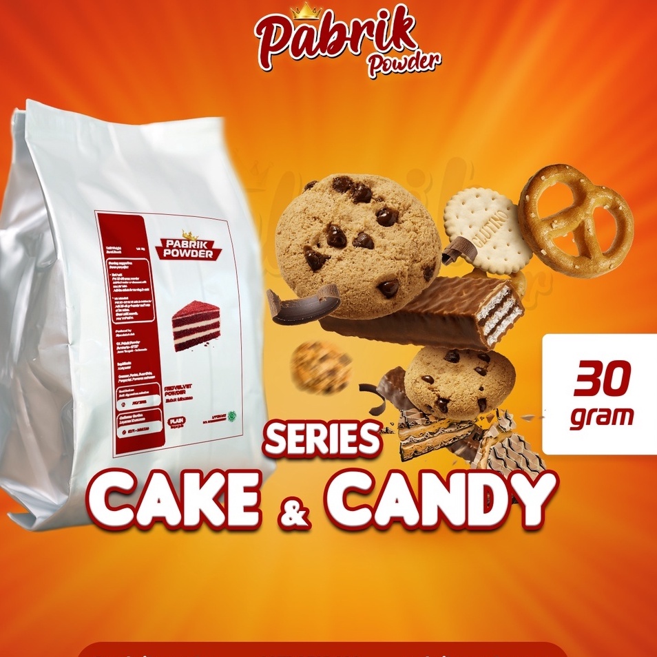 Powder Minuman Varian Cake &amp; Candy 30 gram