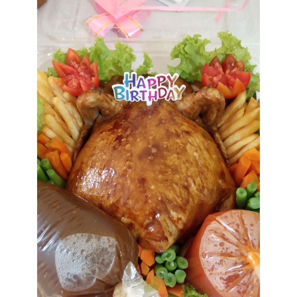 

ayam kodok ultah single