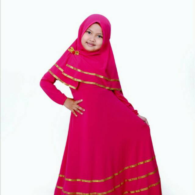 Baju Muslim Anak Gamis Anak Jubah Anak Busana Muslim Anak Perempuan Shopee Indonesia