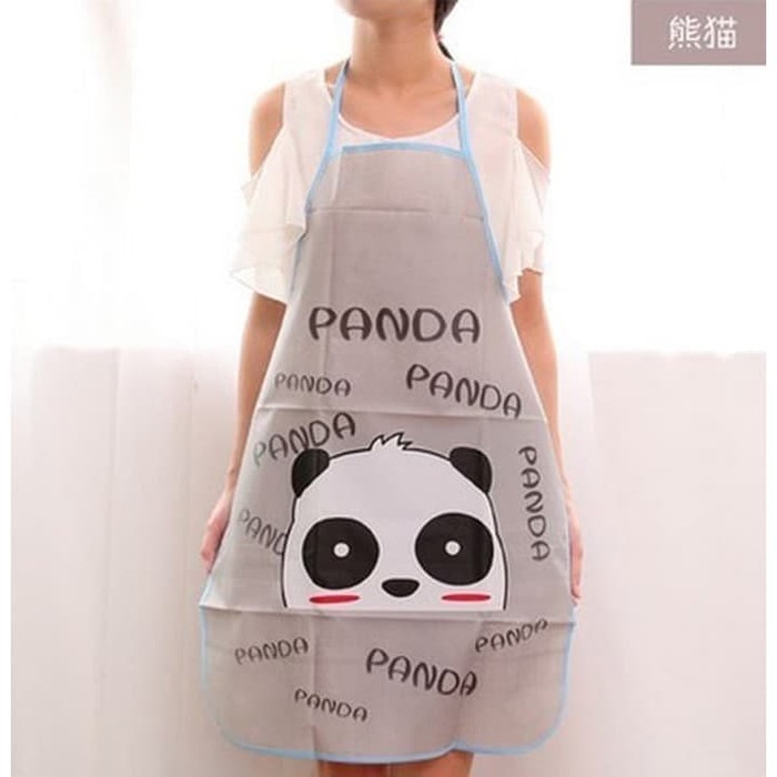 Celemek Apron Karakter Kartun Lucu