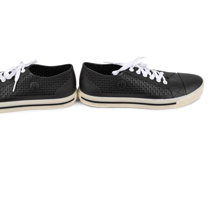 ➧ Sepatu AP STAR Hitam Putih - Sepatu Kets AP Boots ❇