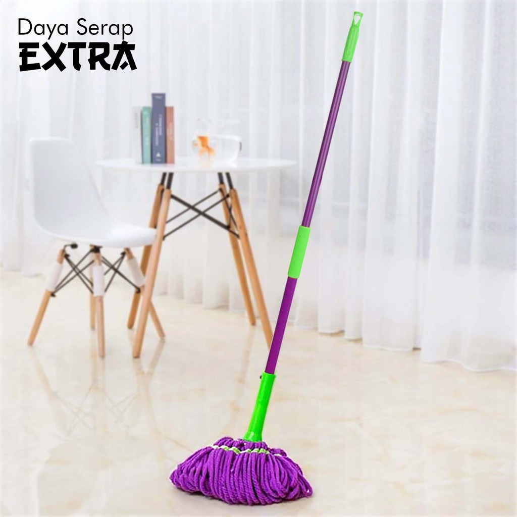 Alat Pel Lantai Magic Twist Mop Terbaru Perlengkapan Rumah Tangga Import - TB-4 - 88Blanketstore