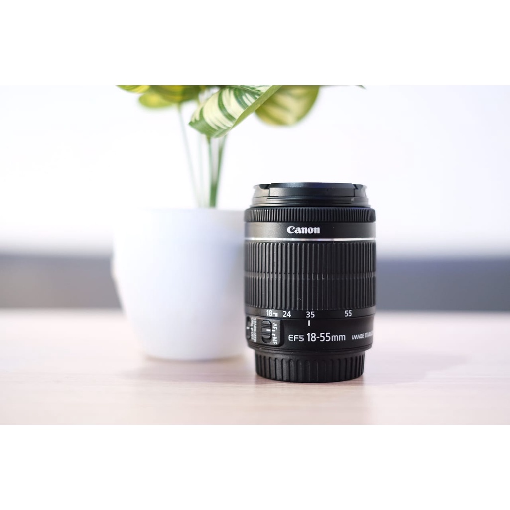 Canon KIT  18-55mm f/4-5.6 IS STM / Lensa Canon 18-55mm IS STM
