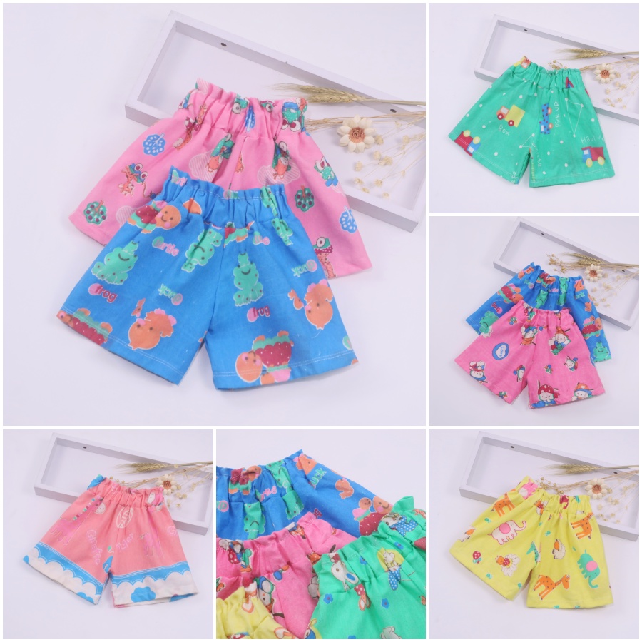 Candy Pants Uk 1-4 Tahun / Celana Short Anak Perempuan Cewek Grosir Adem Murah Balita Hot Mini Kids