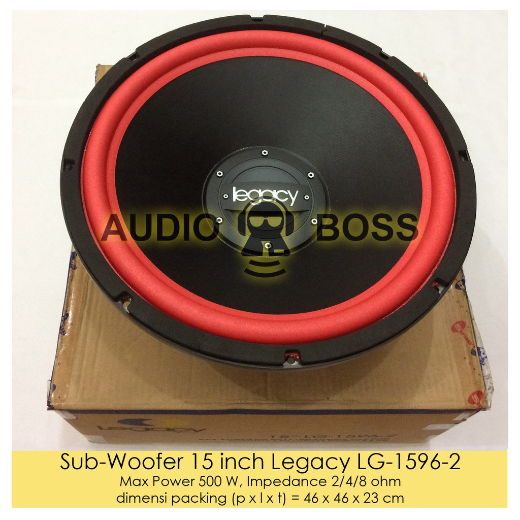 subwoofer legacy 15 inch