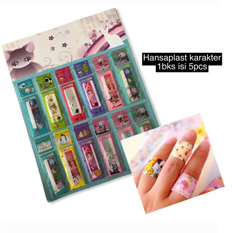HANSAPLAST / TENSOPLAST / BAND AID / PLESTER LUKA KARAKTER