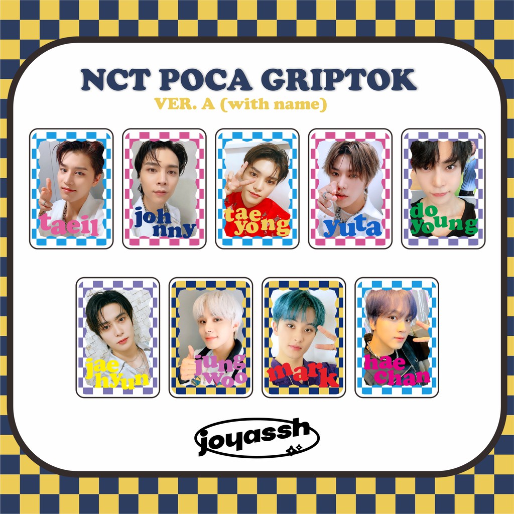 NCT POCA GRIPTOK  / POPSOCKET NCT / GRIPTOK NCT