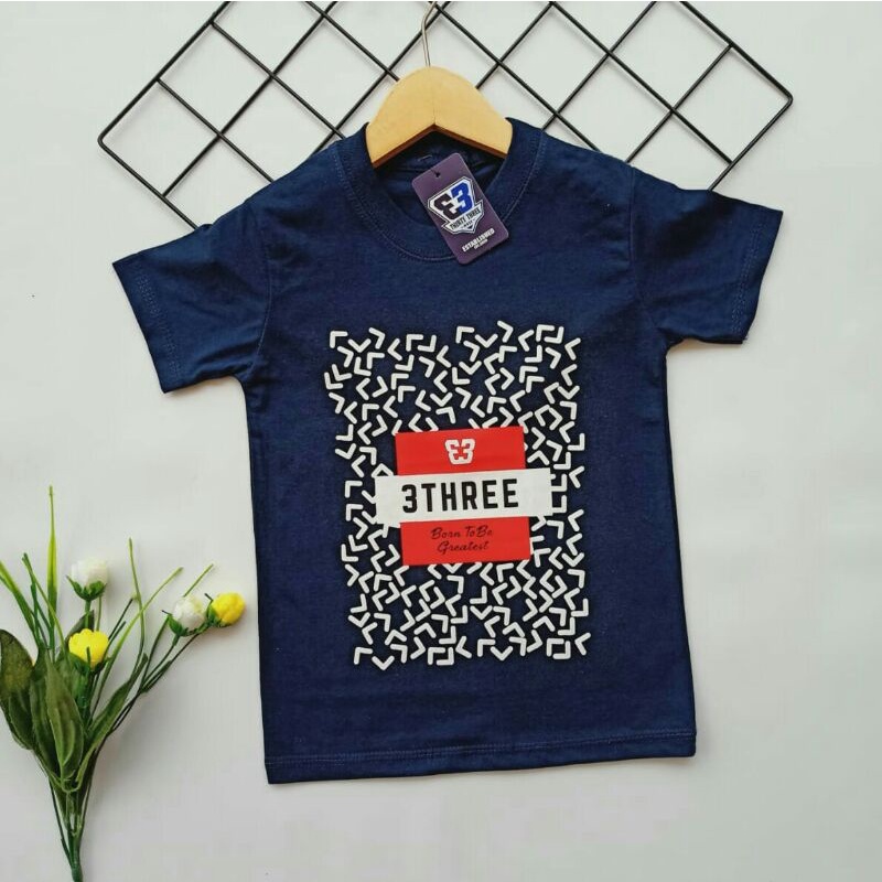 Kaos Distro Anak Thirty Three, Navy