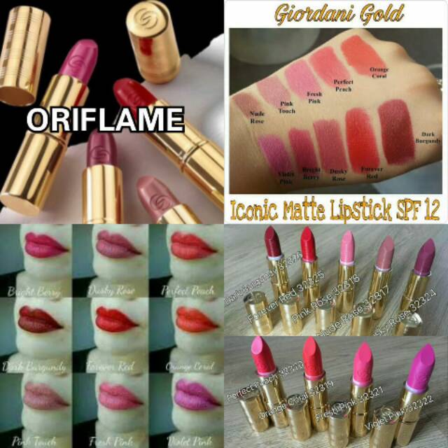 Giordani Gold Iconic Lipstick Spf 15 Lipstik Oriflame Giordani Lipstik Make Up Wedding Lipstik Make Up Pengantin Di Lapak Sunny Beauty Shop Bukalapak