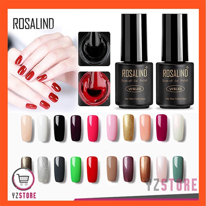 Kutek Gel Nail Polish UV LED Rosalind Solid Series 01-20 YZ61