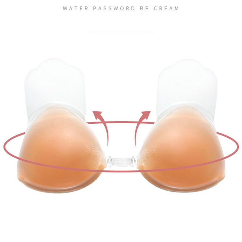 Nipple Pad Triangle Pengait Bra Tempel Perekat Mulus Push Up Party Bras
