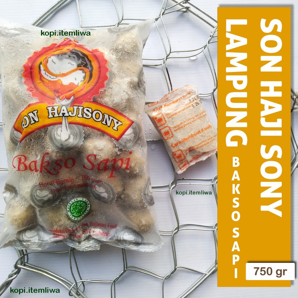 

BAKSO SAPI SON HAJI SONY LAMPUNG UK BESAR