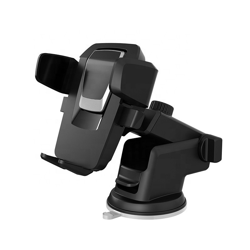 Car Holder HD09 Holder Hp Mobil Universal HD09 Rotasi 360 Derajat Holder Mobil  - Hitam