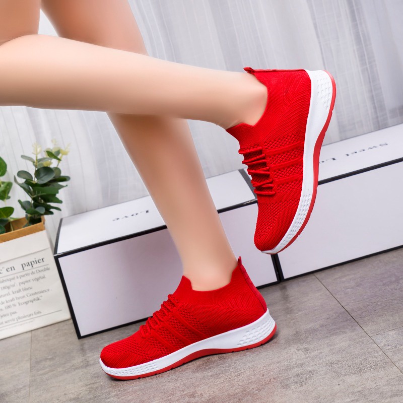 Brozzy Sepatu Sneakers Wanita Olahraga COD Gratis Ongkir Original D-11 D-10 Import  Senam cewek Terbaru Joging-7