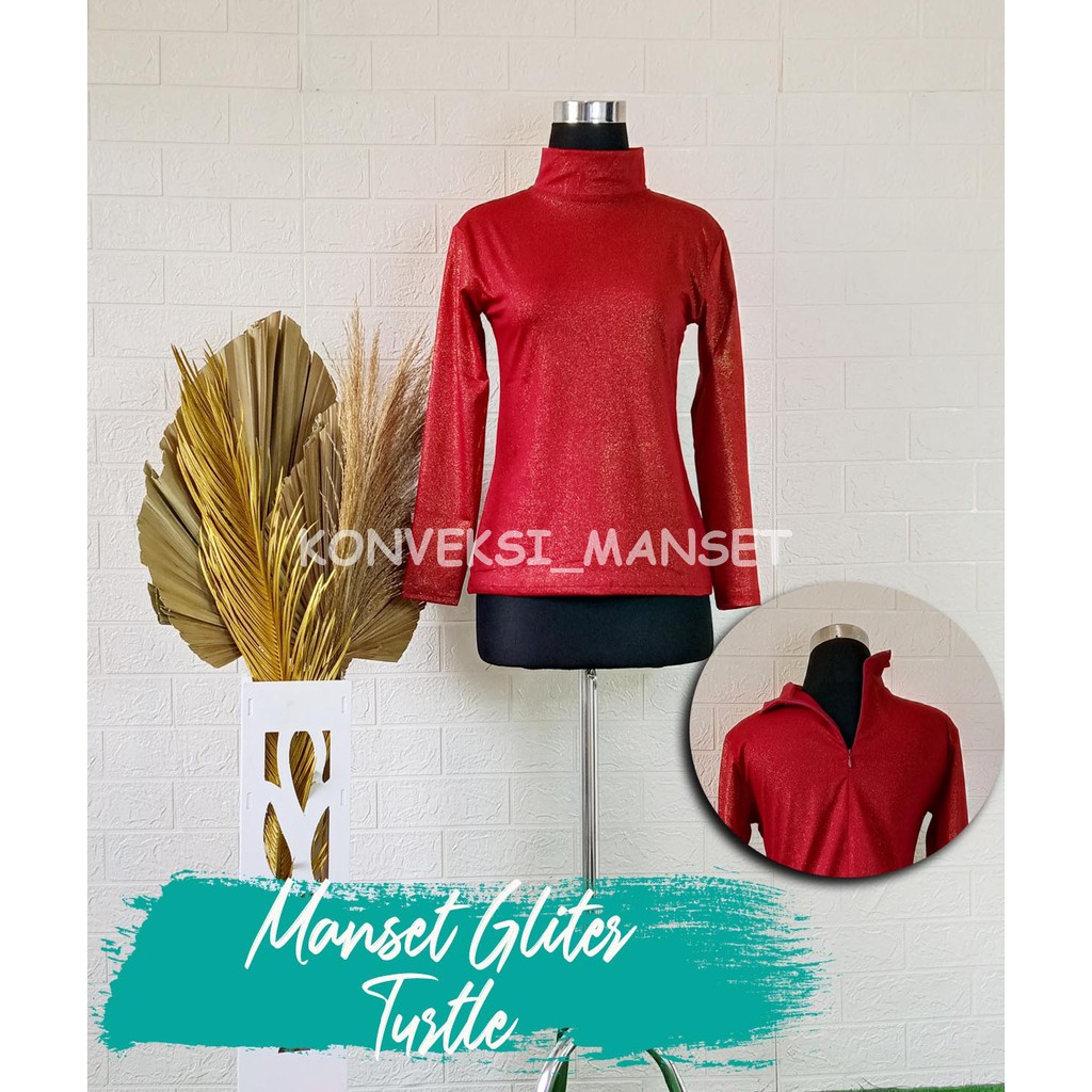 MANSET INNER GLITER TURTLE MURAH BISA COD