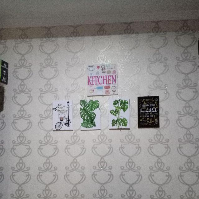 Hiasan Dinding Poster Kayu Al-122